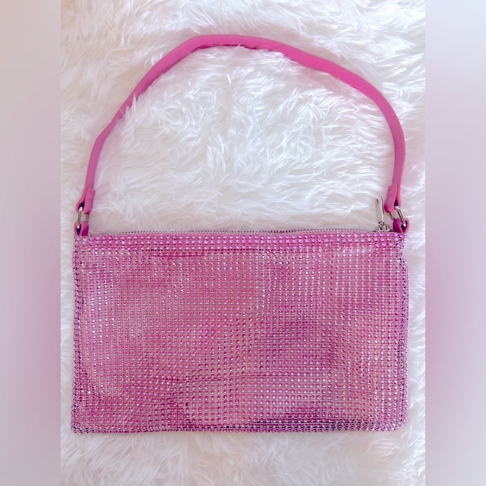 Wild Fable Pink Shoulder Bag with Metallic Finish - Picture 2 of 5